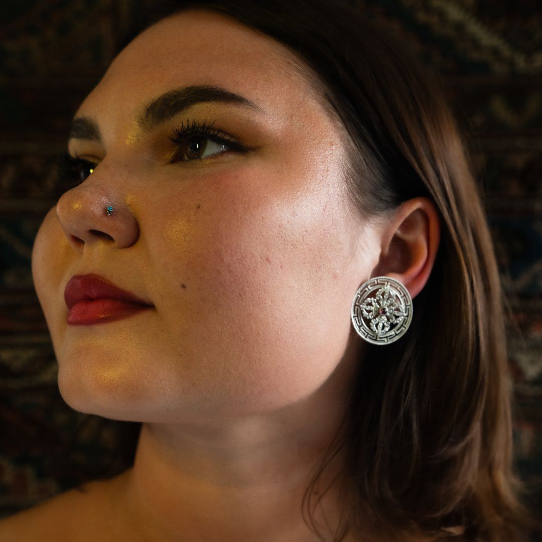 Stud earrings